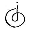 Rose symbol for j:closed