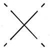 Rose symbol for x: simple